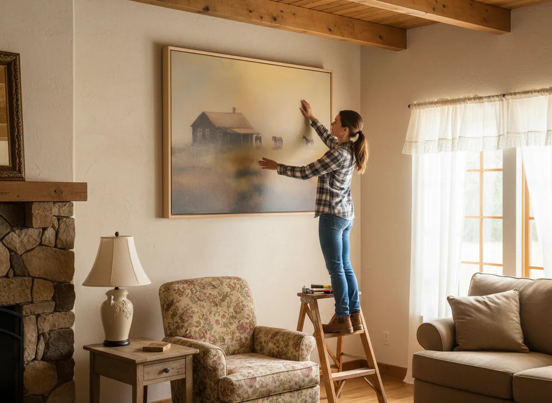 Modern wall art that makes your home feel calm fast