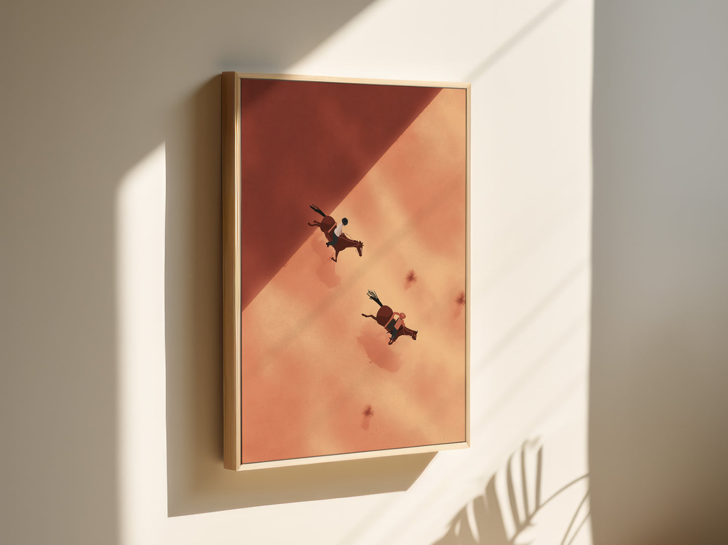 Surreal Desert Scene Canvas Art - Wall Print