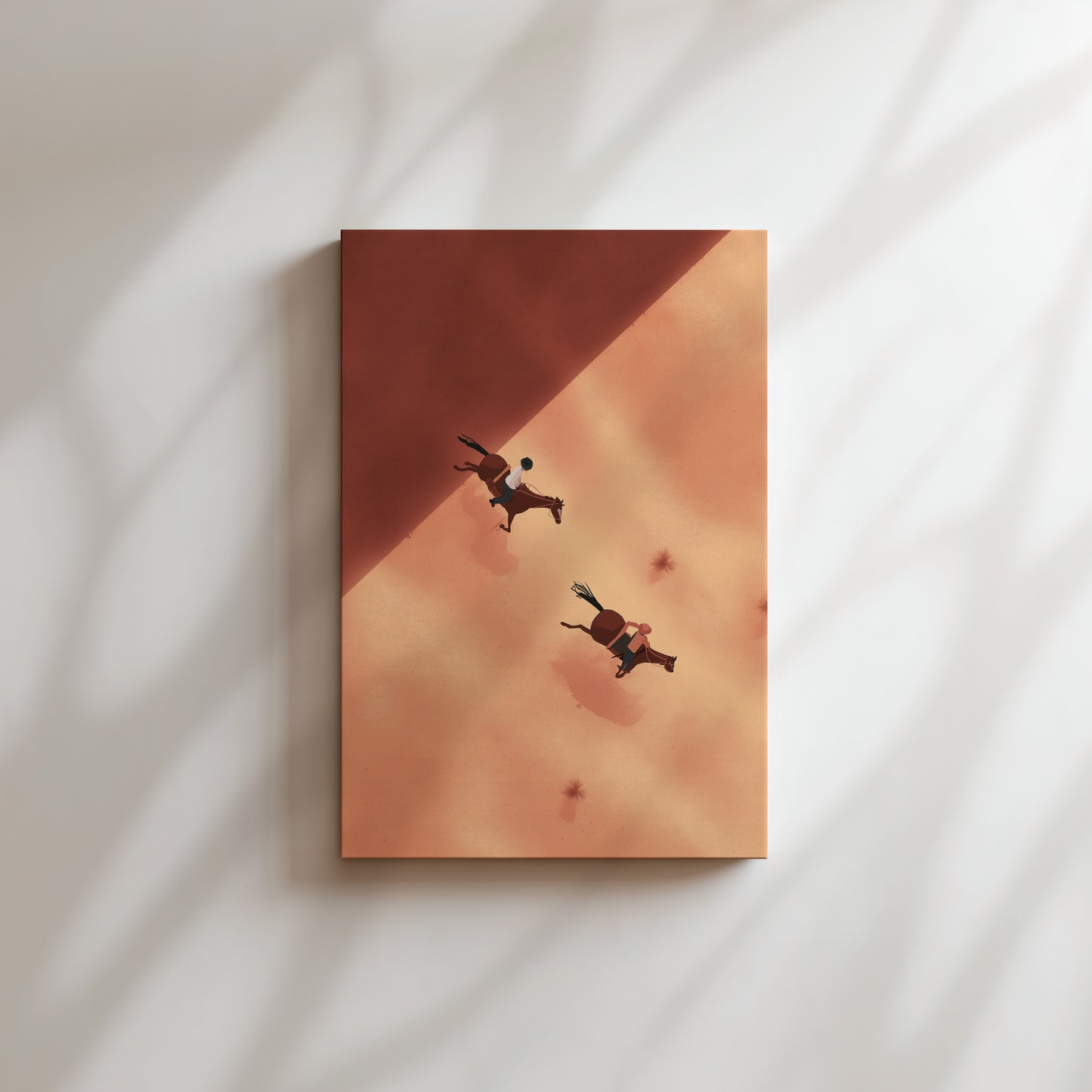Surreal Desert Scene Canvas Art - Wall Print