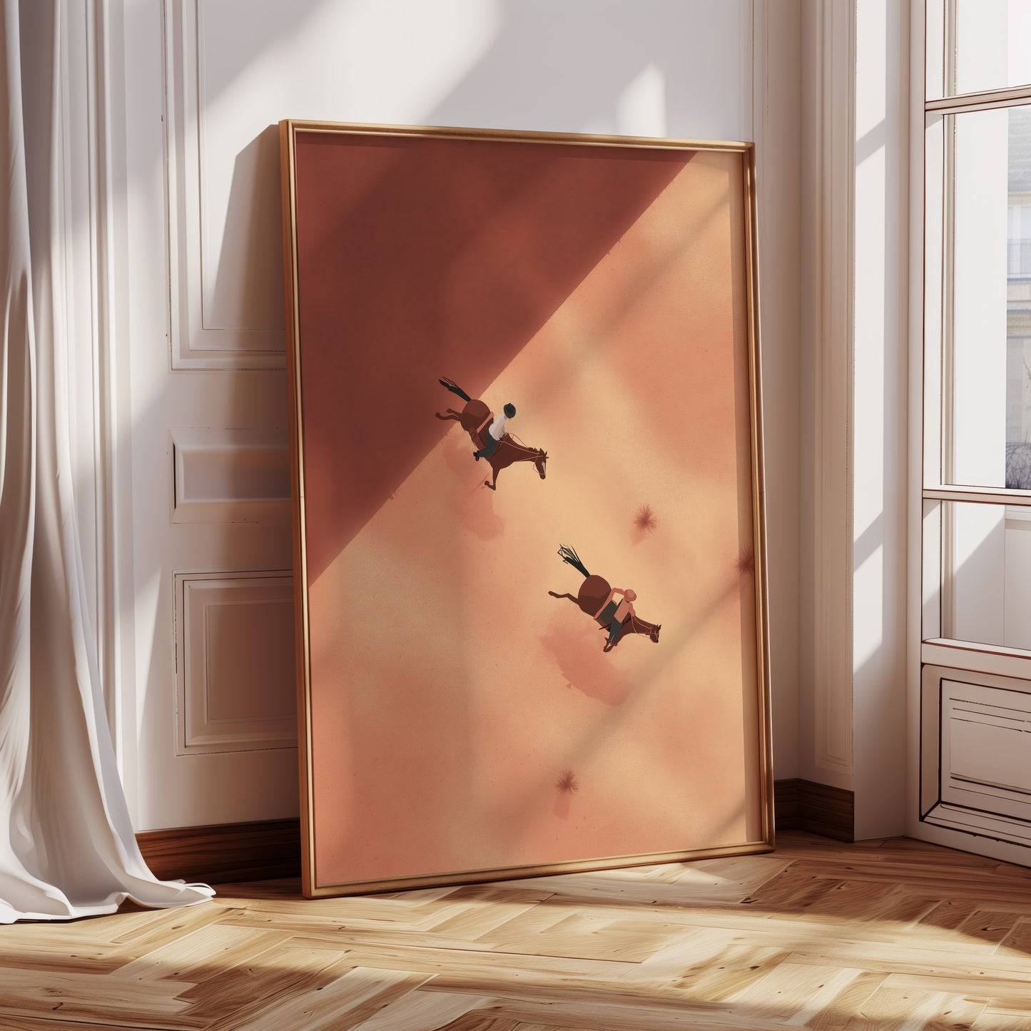 Surreal Desert Scene Canvas Art - Wall Print