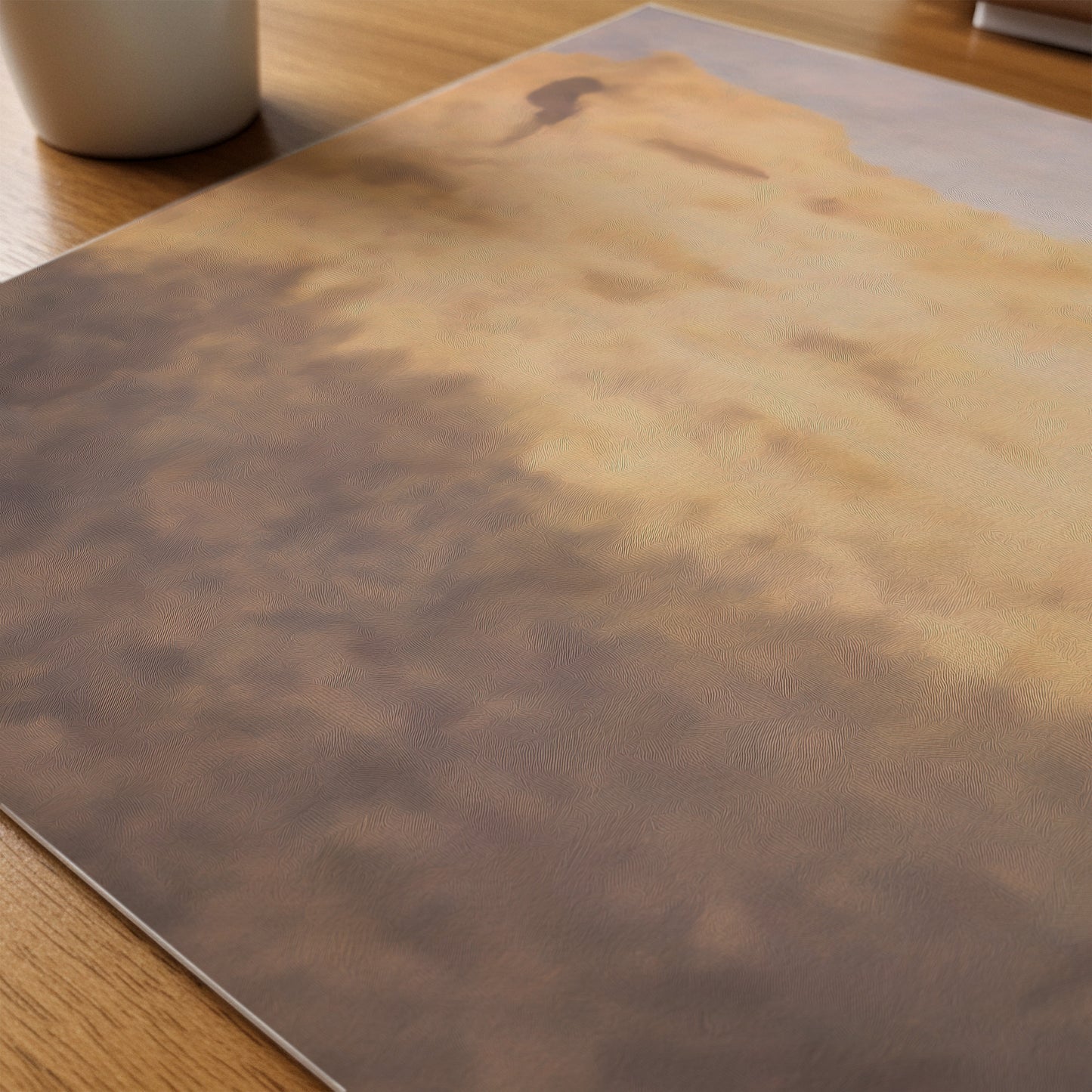 Rustic Desert Landscape Horizontal Canvas Print
